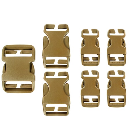 Condor Outdoor Products BUCKLE REPAIR KIT, COYOTE BROWN 221067-498